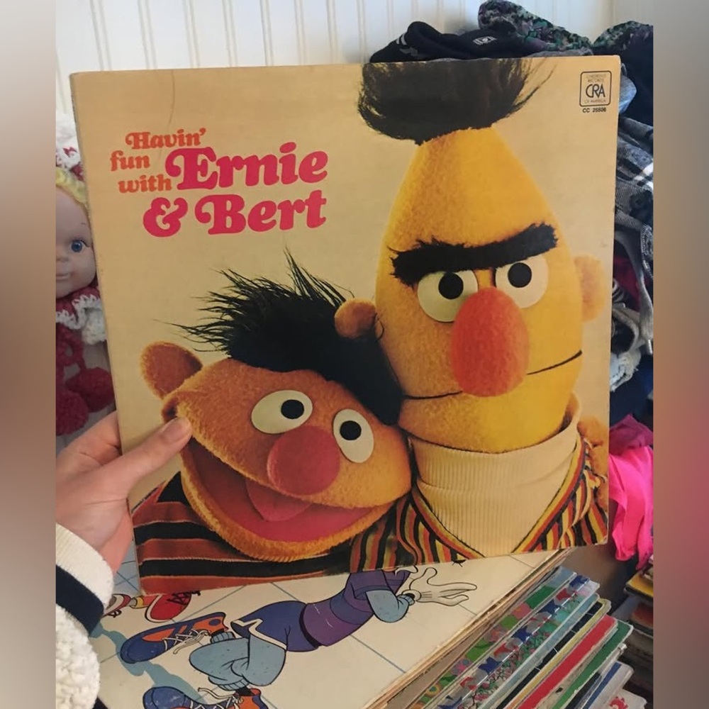 1976 Havin’ Fun With B E R T and E R N I E vinyl record